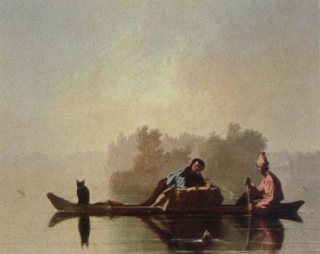 George Caleb Bingham fur traders descending the missouri France oil painting art